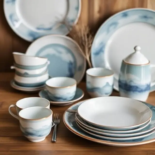 Oceanic tableware collection