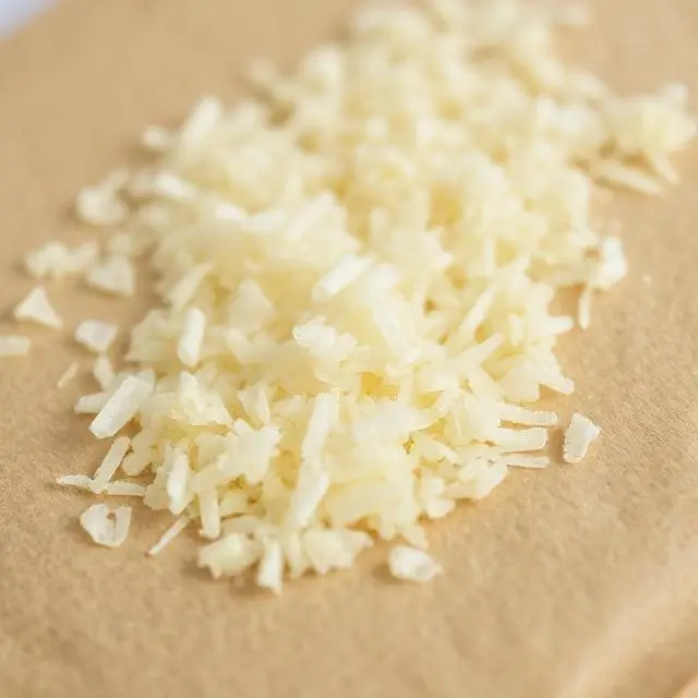 Close up of eco-friendly packaging filler.